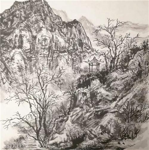 中国画名家林枫作品赏鉴