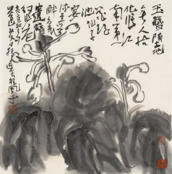 程风子作品 玉簪堕地无人拾 2013