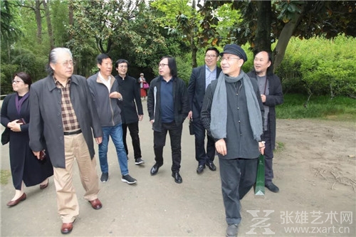 荣宝斋画院来古盐运河落户啦！快看， 书画家在凤城河风景区怎么采风的？