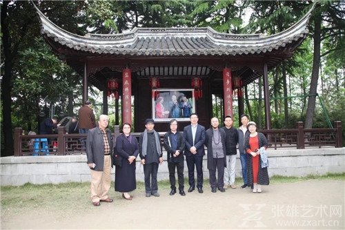 荣宝斋画院来古盐运河落户啦！快看， 书画家在凤城河风景区怎么采风的？