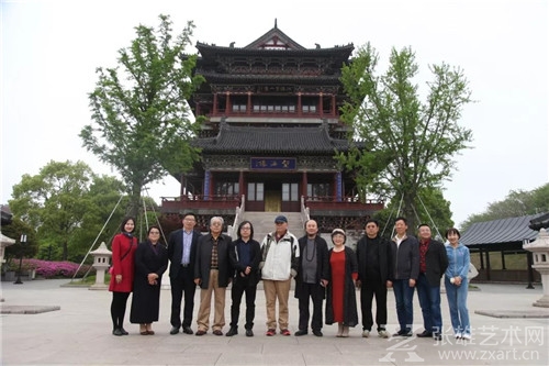 荣宝斋画院来古盐运河落户啦！快看， 书画家在凤城河风景区怎么采风的？