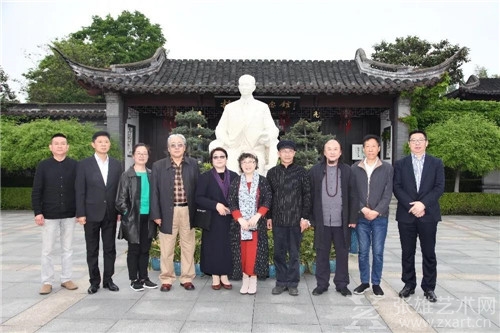 荣宝斋画院来古盐运河落户啦！快看， 书画家在凤城河风景区怎么采风的？