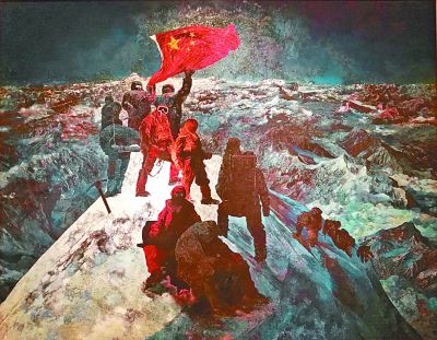 五星红旗 我为你自豪——飘扬在美术作品中的国旗