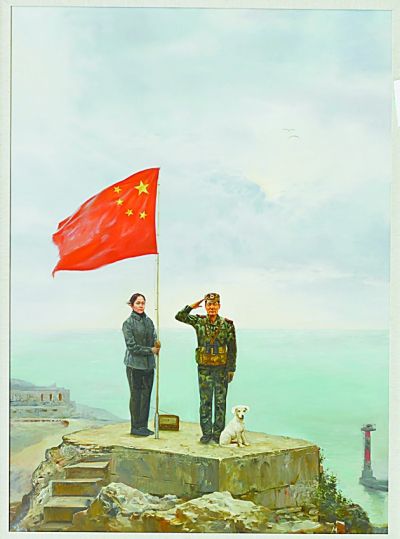 五星红旗 我为你自豪——飘扬在美术作品中的国旗