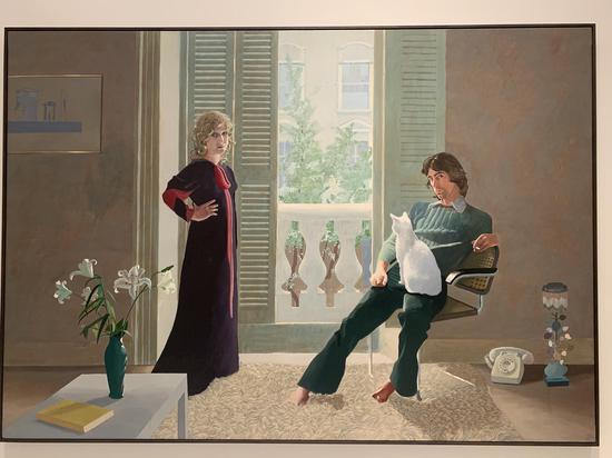 大卫霍克尼“大水花”今起北京展出 百件作品展出