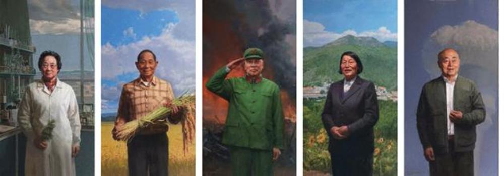 《出舱》作者：杨斌创作年代：2022年规格：200×250cm品类：中国画