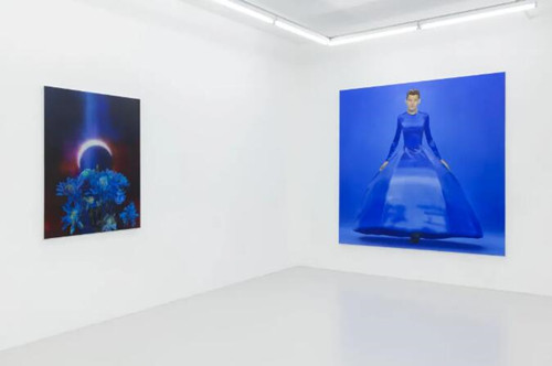 Rute Merk 为 Balenciaga 2020SS 创作的系列油画。</span><span style=