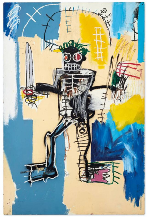 让·米歇尔·巴斯奎特《战士》，1982年作