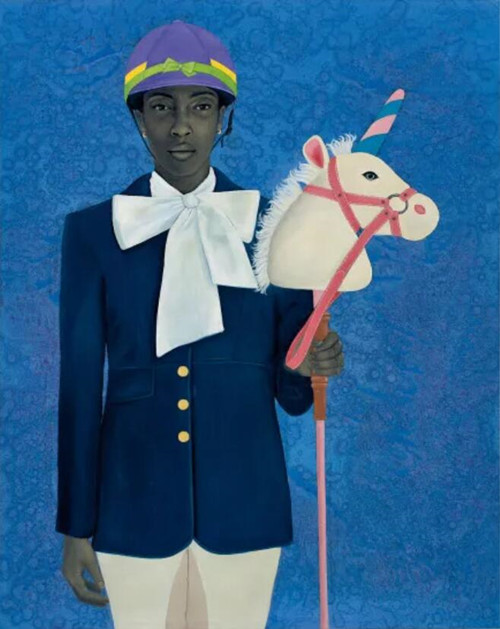 艾米·谢拉德（Amy Sherald）《这很有理......主要在她的脑海中》2011年作