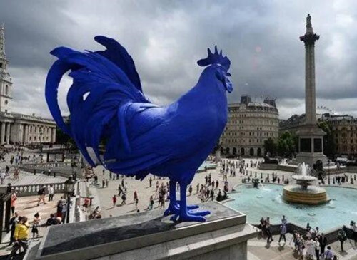 Katharina Fritsch作品《Hahn / Cock》