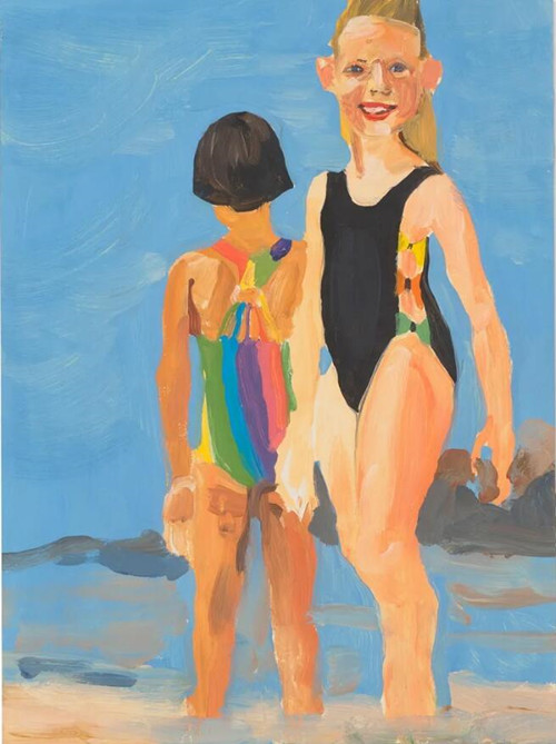 尚塔尔‧约菲（1969年生） 《无题》，油彩 石膏底料 画板，29.2 x 21.6 cm. 1996年作，估价：4,000 - 6,000 英镑。此作即日至7月7日于 《First Open：战后及当代艺术网上拍卖》 推出
