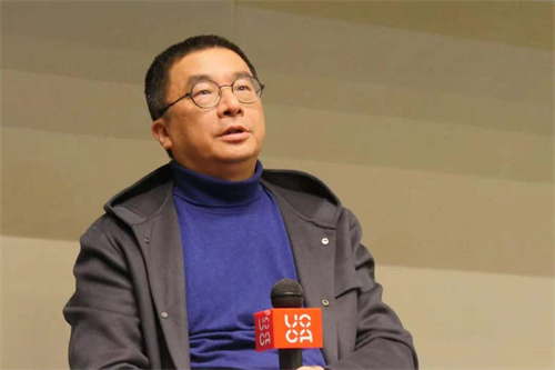 ▲特邀嘉宾中国工艺美术馆、中国非物质文化遗产馆副馆长苏丹发言，摄影：史续