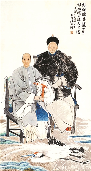 《赵德昌夫妇像》