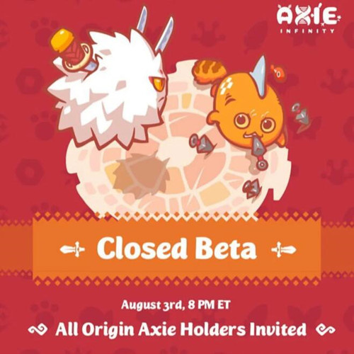 8月3日内测版Axie Infinity