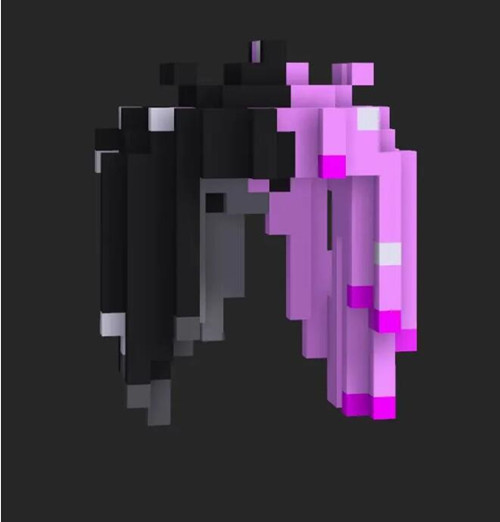 叶甫纳×罗福兴 杀马特发廊Cryptovoxels