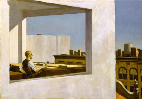 Office in a Small City, 1953