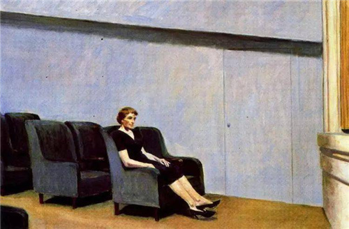 Edward Hopper, Intermission,1963