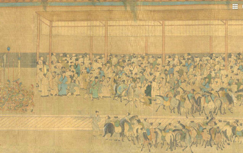 《观榜图》 仇英
