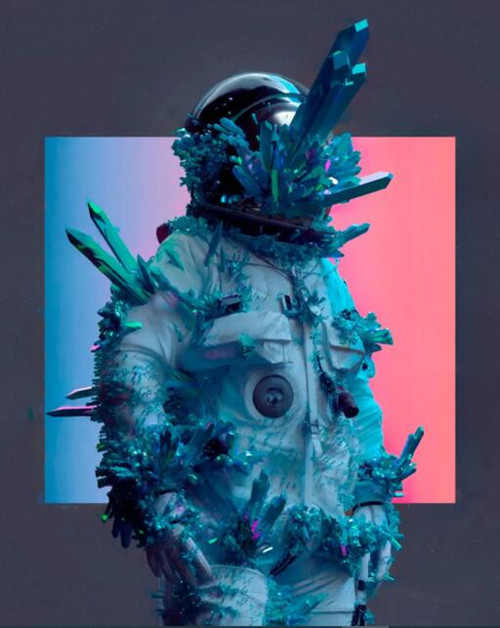 Beeple（1981年生）《每一天：前5000天》，作品局部