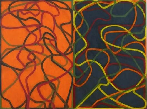 Brice Marden,Complements, 2004–07.