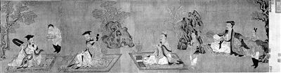 唐代孙位《高逸图》