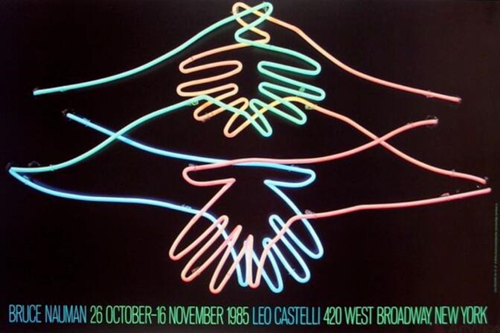 Bruce Nauman.Big Welcome, 1985