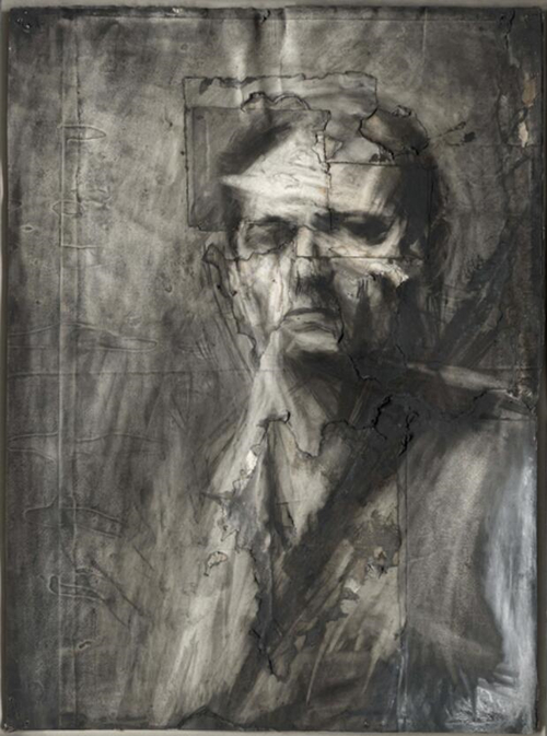 Frank Auerbach.Self-Portrait,1958,1958