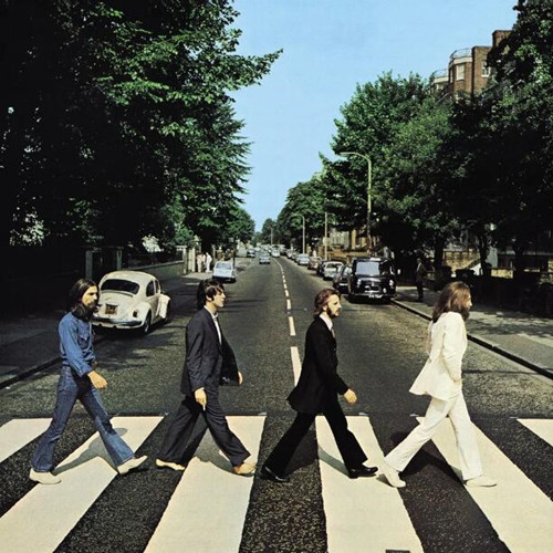 披头士（The Beatles）名专辑《艾比路》封面