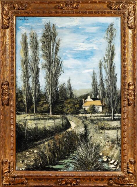 贝尔纳 ‧布菲 (Bernard Buffet)《圣玛丽小城堡》