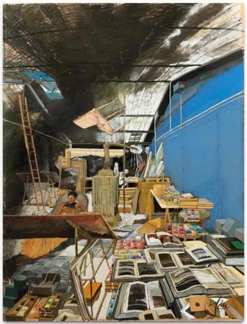 萨姆‧沙弗兰《克鲁索尔街的工作室》