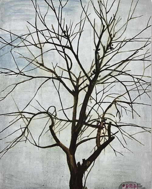 张恩利《冬天的树 1》