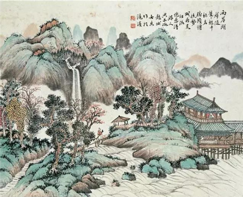 本篇画作选自陆小曼作品。