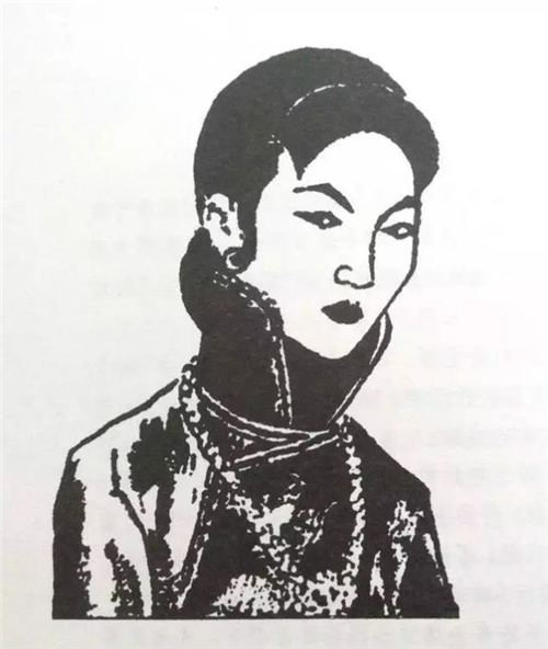 张爱玲 不带多少火焦气的一角