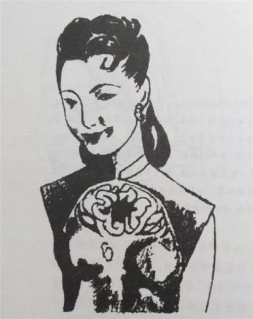 张爱玲 不带多少火焦气的一角