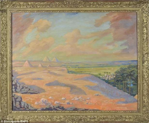 《开罗金字塔》（The Pyramids At Cairo）