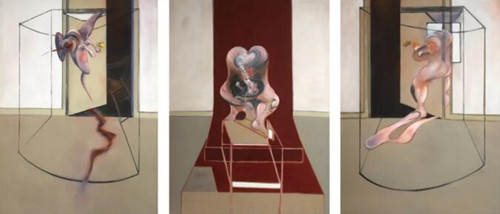 弗朗西斯&middot;培根，三联画，1981。&copy; Francis Bacon