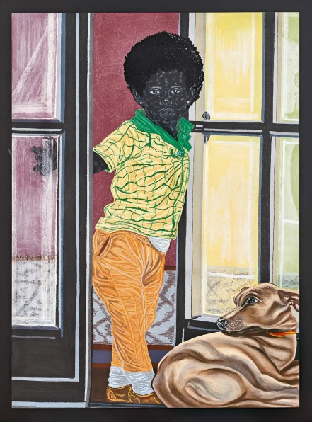 托印‧奥吉赫‧奥杜托拉（Toyin Ojih Odutola）《东门》