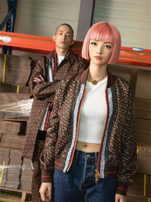 Rae with Burberry/ Via Instagram