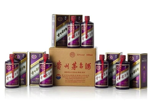 2019年产国酒茅台香港之友协会专用茅台酒（紫茅) (6瓶)