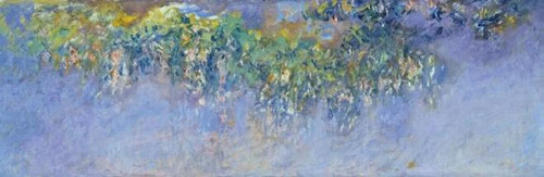 莫奈《紫藤》，1919-1920