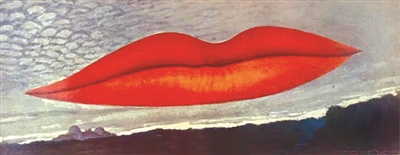 《天文台时间——情人》 曼·雷 1934/1967 多色石版画