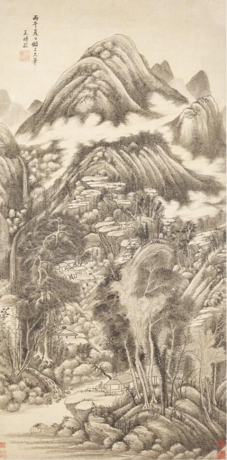 王时敏 《层峦叠嶂图》