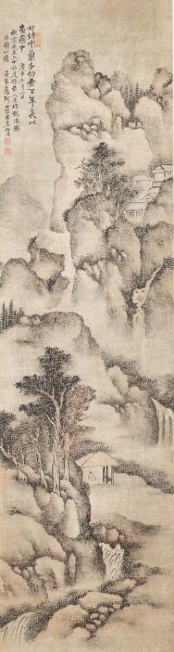 戴本孝《山水》