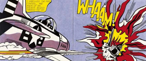 《Whaam!》，1963年作，伦敦，泰特现代艺术馆