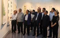 庆祝中国共产党成立100周年暨河南省慈善总会成立20周年书画慈善展在河南美术馆开幕