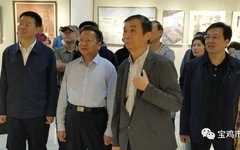 陕西省庆祝中国共产党成立100周年美术作品巡展（宝鸡站）在宝鸡展览馆开展