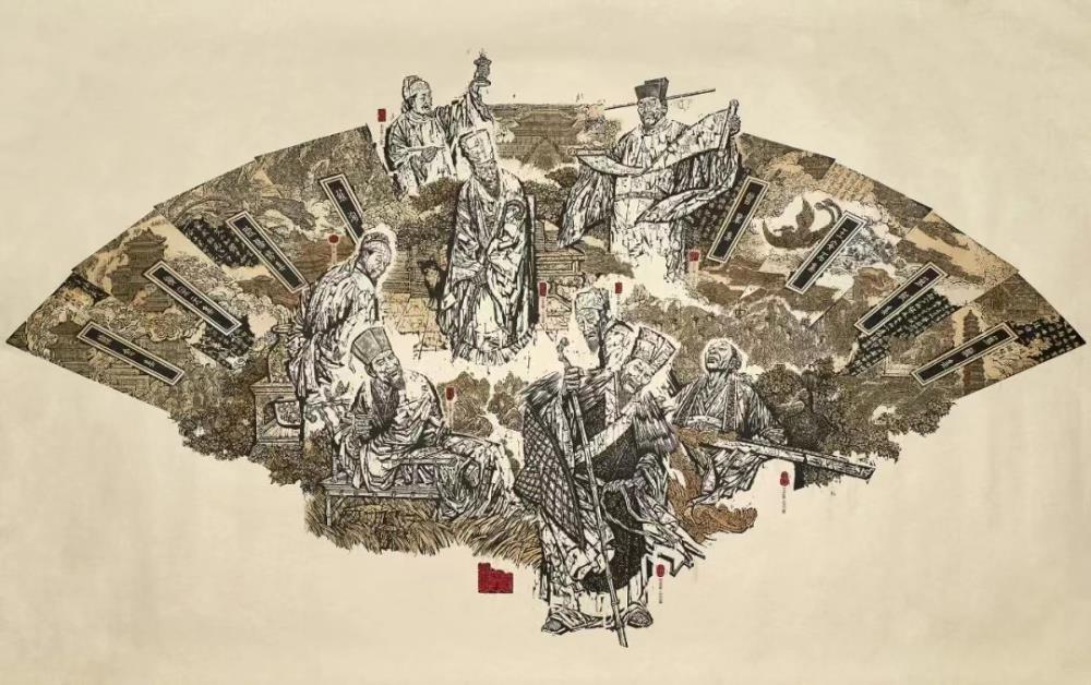 绘画系教授代大权：刀旁纸边