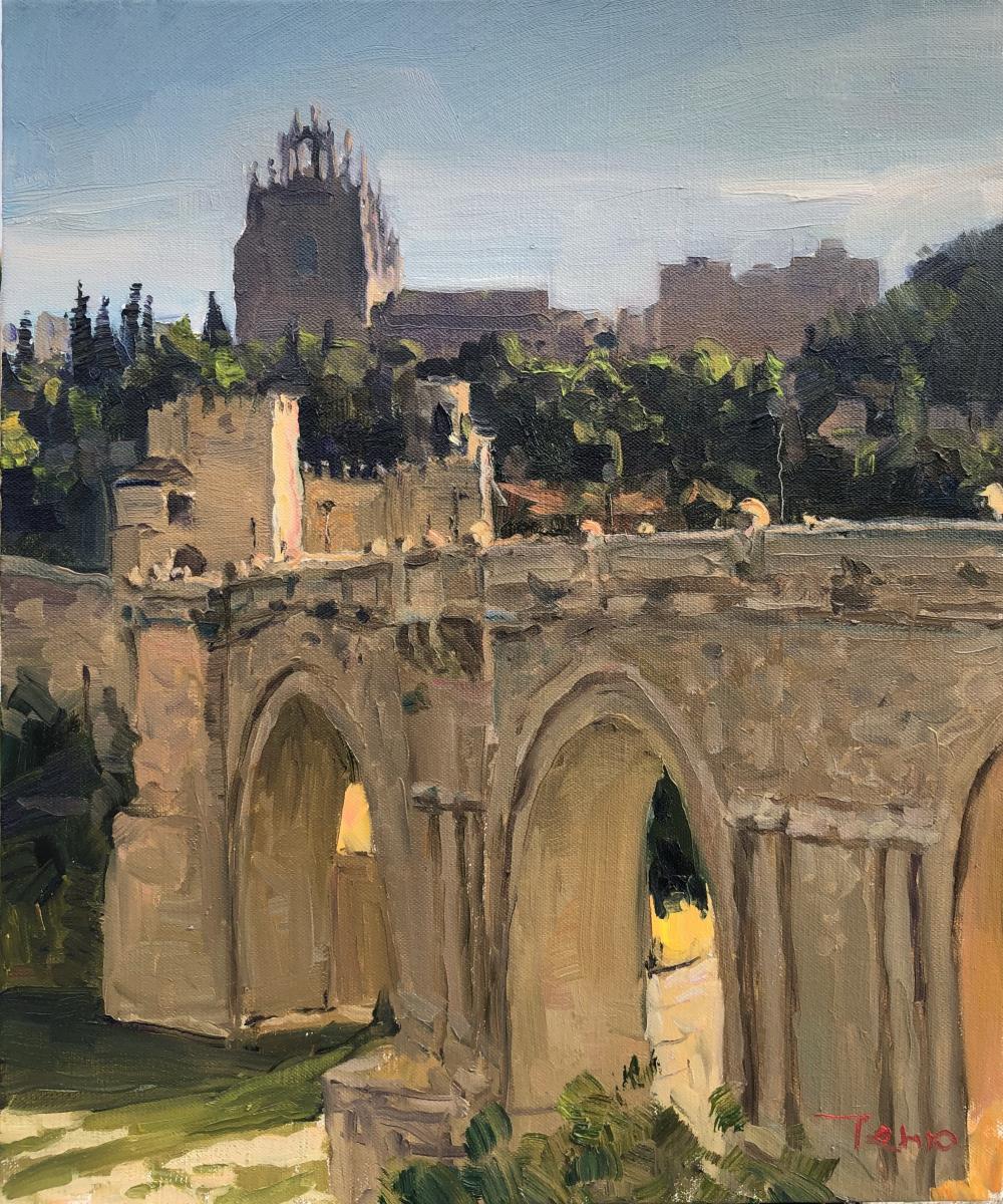 绘画系教授王铁牛风景静物作品欣赏（图）