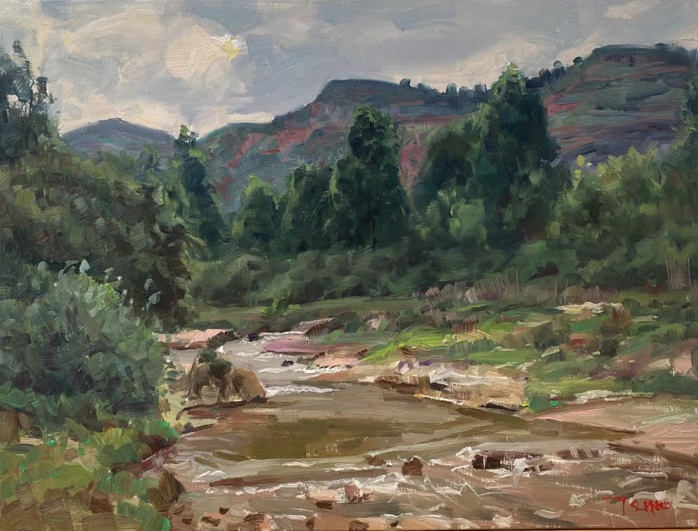 绘画系教授王铁牛风景静物作品欣赏（图）