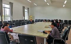 党委书记梁远钢深入分管部门开展督导、调查研究与听取意见工作